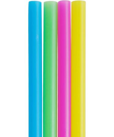 ALINK 100 Extra Large 12mm Wide Boba Straws - 1/2 X 8 1/2 Long Smoothie Straws - Buy Online on GoSupps.com