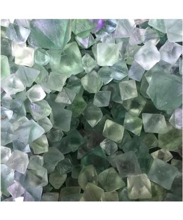 Crystal Rough Natural Crystal Rough Stone Crafts Natural Green Fluorite Crystal Gemstone Octahedron Metaphysical Rough Stone for Home Decor - Buy Online on GoSupps.com