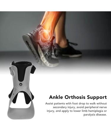 Adjustable Drop Foot Brace & Ankle Stabilizer | Inflatable Ankle Support for Hemiplegia & Sprained Ankle - Right Foot XL - Buy Online on GoSupps.com