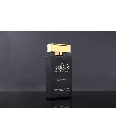 Almas Perfumes modernistic Oudh Ameer Al.Oud Black Intense Eau De Parfum Unisex Spray - 3.4 Fl Oz (100 ml) Saffron Wood Amber Vanilla 3.4 Fl Oz (Pack of 1) - Buy Online on GoSupps.com