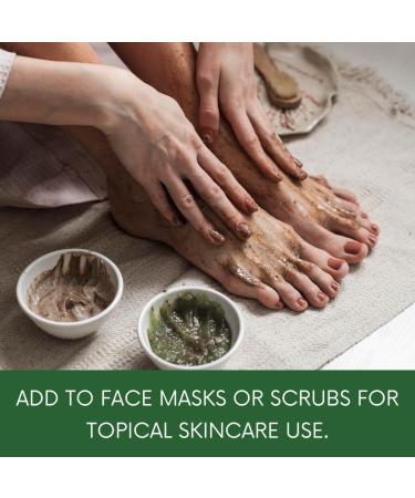 mGanna 100% Natural Neem Leaf Powder Pure Azadirachta Indica for Skin, Hair Care and Cosmetic Formulations 227 GMS / 0.5 LBS - Buy Online on GoSupps.com