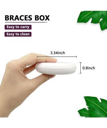Shop ARGOMAX Braces Box | Dento & Splint Box - 2 PCS KFO (White) for Night Guards & Bite Splints | International Shipping Available - Buy Online on GoSupps.com
