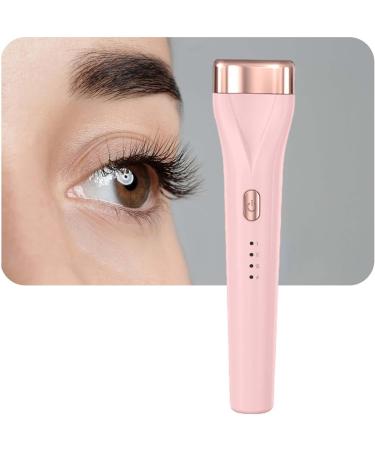 harayaa Heated Eyelash Curler Lash Curler Portable with 3 Temperature Settings Handheld USB Heater Rechargeable for Home Salon Pink - Buy Online on GoSupps.com