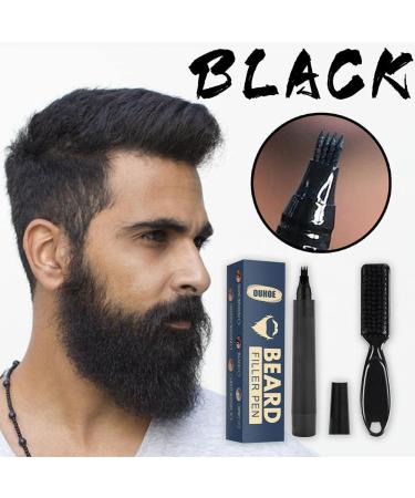 GXFC Bart Fillstift Set | Professional Barber Pencil with Brush for Eyebrow Hair & Mustache Styling | Facial Repair Tool for Grooming - Buy Online on GoSupps.com