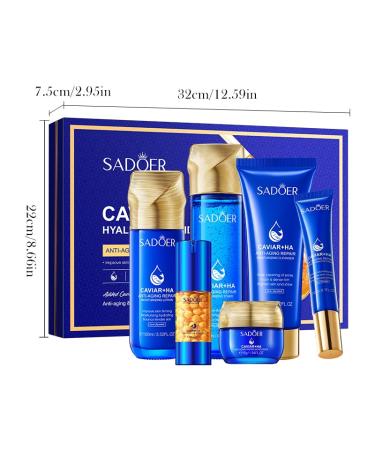 Caviar Skincare Set - Hydrating & Moisturizing Skincare Kit | Shop Internationally for Radiant Skin - Buy Online on GoSupps.com