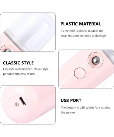 DRESSOOS 1pc Portable Humidifier Portable Humidifer Diffuser for Essential Oils Cool Mist Spray Plastic - Buy Online on GoSupps.com