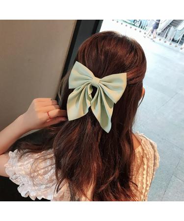 6 Pack inSowni Solid Ponytail Big Bow Alligator Hair Clips - Hair Accessories for Women, Girls, Teens - Buy Online on GoSupps.com