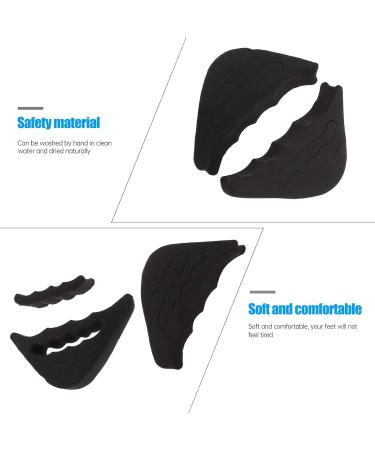 Healvian 36 Pairs Half Size Padded Toe Plug Shoe Tip Filler Cushion - Silicone Sponge High Elastic Inserts for Men & Women High Heels & Boots - Buy Online on GoSupps.com
