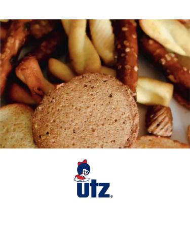 Utz Pub Mix 42 Oz. Barrel - Savory Party Snack Blend | Resealable Container, Trans-Fat Free & Kosher Certified - 2.5 lb Pack - Buy Online on GoSupps.com