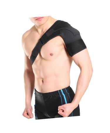 FRCOLOR 2pcs Shoulder Brace Breathable Shoulder Strap Shoulder Support Shoulder Pad Strap Mx2pcs Blackx2pcs