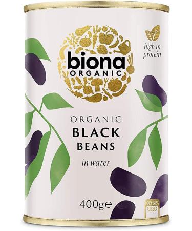 Biona Organic Black Beans 400g (Pack of 2) - Buy Online on GoSupps.com