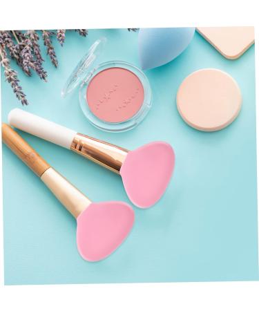 Mikinona Pink Silicone Makeup Brush Holder Cover - Reusable Protector for Travel - 7x5x3.8CM - Buy Online on GoSupps.com