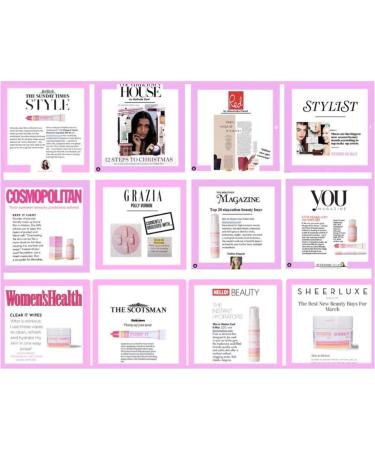 Skin in Motion | Plump It & Lift It Gift Set with Holographic Bumbag Accessory | With Waterproof Black Mascara & Tinted SPF30 Lip Balm in Sheer Berry - Buy Online on GoSupps.com