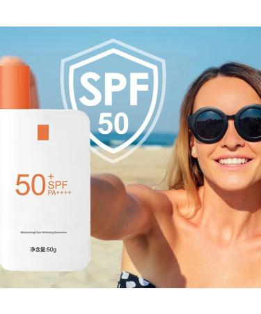 Sunscreen SPF 50 Face Ultra Light UV Protetion Suncream Sun Cream SPF 50 Waterproof Face Sunscreen Sweatproof Facial Sunscreen Face Moisturiser Sunscreen Non-Perfumed Travel Size For Women Men 50ml - Buy Online on GoSupps.com