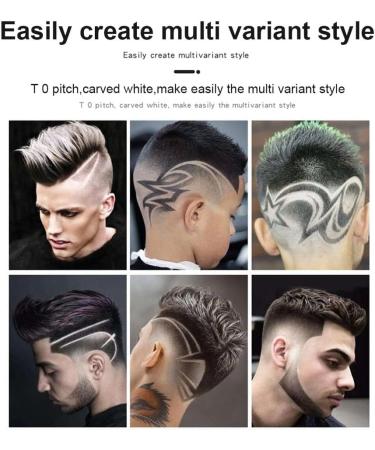 Professional Stainless Steel Hair Trimmer | Cordless T-Blade Zero Gapped Hair Clipper - Rechargeable & Easy One Touch Operation - Buy Online on GoSupps.com