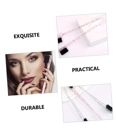 Shop Beaupretty 48 pcs Double Ended Eyebrow Brush Set - Dual Tip Eyebrow Comb & Eyelash Brush for Women | Perfect for Precise Brow Styling - Buy Online on GoSupps.com
