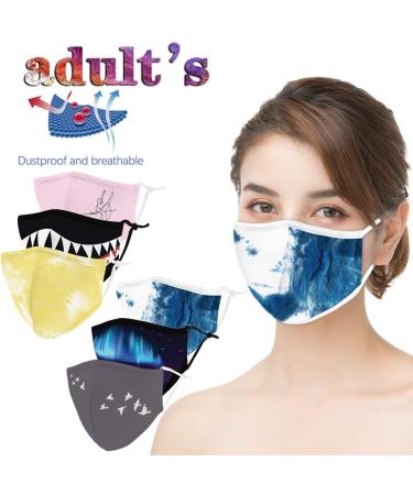 Yliquor 3 PC Adult Cycling Milk Shreds Mask Windproof Anti-Spitting Protective Washable Cotton Face Covering Reusable for Cycling Camping Travel (3 PC Yellow) - Buy Online on GoSupps.com