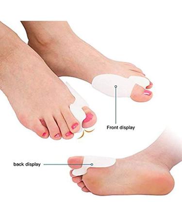 PEDIMEND Silicone Gel Big Toe Separators with Bunion Protector (5PAIR) - Prevent Discomfort Caused by Bunions and Hallux Valgus - Reduce Pressure and Friction Unisex - Foot Care - Buy Online on GoSupps.com