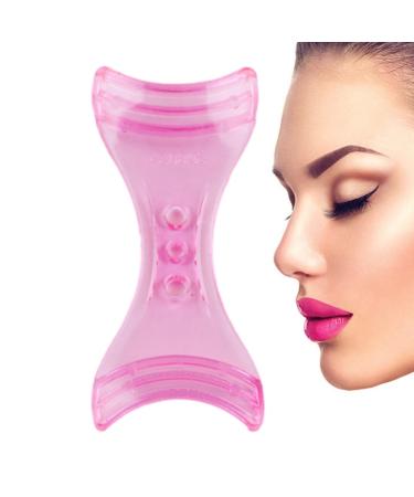 Eyliner - Tampon en r sine r utilisable - Maquillage des yeux pour d butants - Pour les d butants et pour les voyages quotidiens les rendez-vous ou le salon domicile Eyeliner affle rose