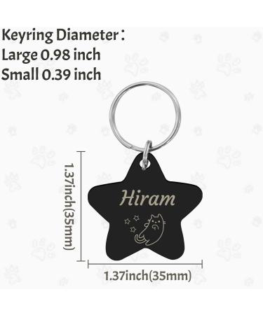 Personalized Engraved Dog Tags by Camal - Custom Stainless Steel Tags for Dogs & Cats | Heart Bone Round & More Shapes - Buy Online on GoSupps.com