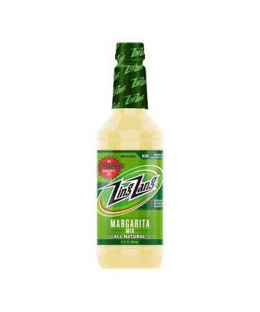 Zing Zang Margarita Mix - All Natural 3 Citrus Fruit Juice Blend - Non-Alcoholic Cocktail Mixers - 32oz (Pack of 6) - Buy Online on GoSupps.com