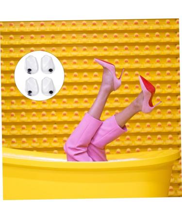 FOMIYES Heel Pad Protectors - 4 Pairs Unisex Insoles for High Heels & Bow Legs - Gel Shoe Pads for Men & Women - Buy Online on GoSupps.com