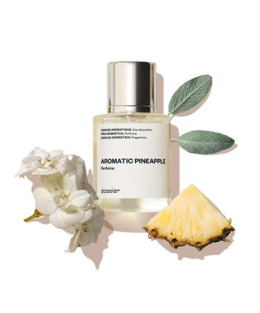 Dossier - Aromatic Pineapple - Eau de Parfum - Inspired by YL's - Perfume Luxury - Pure Infused - Paraben-Free - Vegan - For Men - Fragrance 1.7 oz (Spray 50ml)