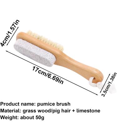 Foot Scrubber in Shower - Soft Foot Pumice Scrubber Shower Foot Scrubber | Foot Brush for Shower Foot Pumice Stone for Feet Dry Skin Removal Cracked Heels - Buy Online on GoSupps.com