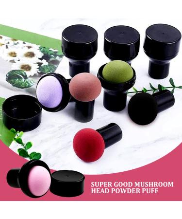 Fercaish 8-Piece Mushroom Powder Tasting Set - Versatile Makeup Sponges for Foundation Concealer & Powder - Wet & Dry Beauty Tools - International Shipping Available - Buy Online on GoSupps.com