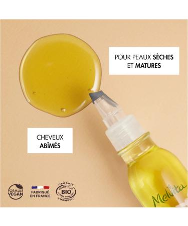 Buy Melvita Organic Argan Oil 50ml - Nourishing 100% Natural Oil for Skin & Hair - Buy Online on GoSupps.com