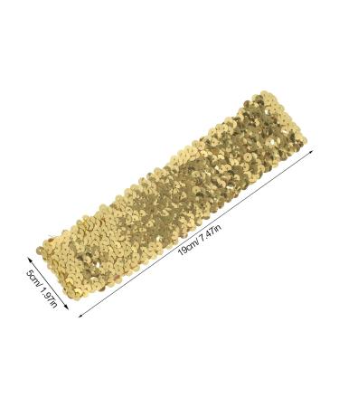 Lurrose Green Sequin Headband for Women & Girls - 1pc Gold Size 1 - Stylish Hair Accessory for Any Occasion - Buy Online on GoSupps.com