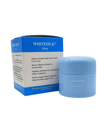 WHITESILK-wisely K-Beauty Stem Cell Dewy Skin Water Cream | Good for Dryness Dullness Loss of Firmness & Elasticity | nano Hyaluronic Hydro-cycle Technology (50ml 1.69oz)
