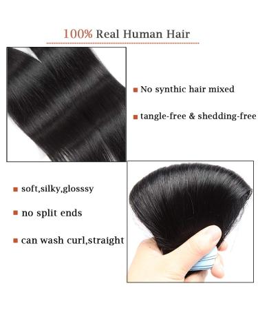 Buy SEGO Tape Extensions - Real 100% Remy Human Hair 20 Pieces Black #1 16 (40cm) 30g - Premium Adhesive Hairpieces - Buy Online on GoSupps.com