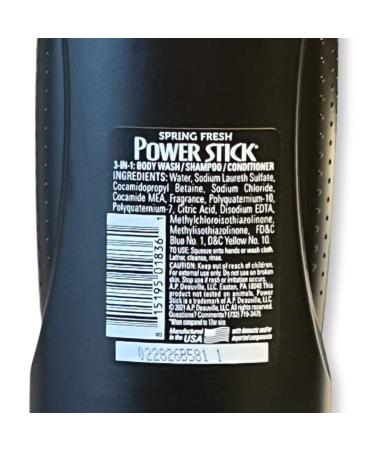3 in 1 Shampoo Conditioner & Body Wash - Spring Fresh (2x22.5 oz) | International Shipping Available - Buy Online on GoSupps.com