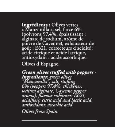 Green Olives with Pepper Ederki 300g x 4 - Buy Online on GoSupps.com