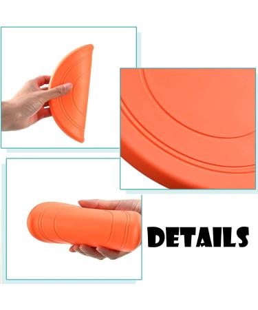 Yeahboom 5-Pack Dog Frisbee - 15cm Bite-Proof Natural Rubber | Ideal for Training Throwing & Playing | Available in 5 Colors - Buy Online on GoSupps.com