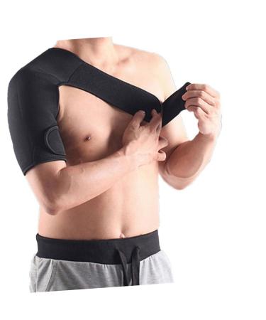 Adjustable Shoulder Guard Brace | Shoulder Immobilizers & Harness | Stability Protector | Fitness & Support | 66x24x1CM Black - Buy Online on GoSupps.com