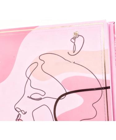 JINGLING Makeup Book Durable and Foldable Book Style for Blush and Lipstick 78 Colors Face Palette for Beauty Fashion Commuters Women Girls Travel Party - Buy Online on GoSupps.com