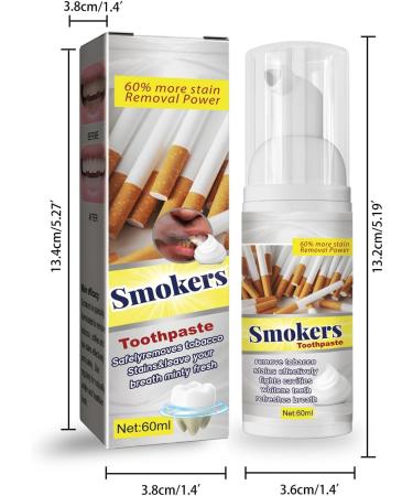 Tooth Elevator: Whitening Toothpaste for Fresh Breath & Bright White Teeth - Ideal for Smokers - Buy Online on GoSupps.com