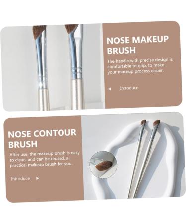VILLCASE 4pcs Nose Shadow Brush Makeup Eyeshadow Eye Makeup Angled Makeup Angled Brush Large medium As Shown - Buy Online on GoSupps.com