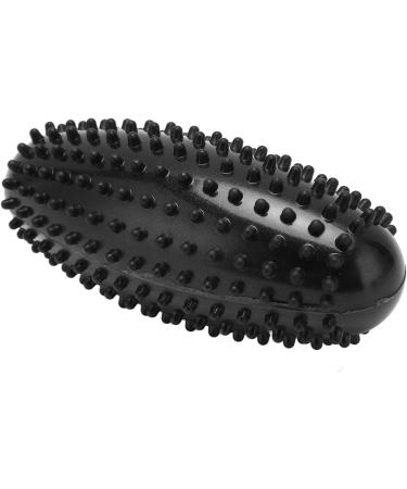Durable PVC Massage Ball - Odorless Muscle Relief & Portable Foot Roller for Plantar Fasciitis (Black) - Buy Online on GoSupps.com