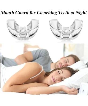 Invisible Dental Night Guard for Teeth Grinding and Clenching - 3 Pack for Bruxism Relief in Adults - Buy Online on GoSupps.com