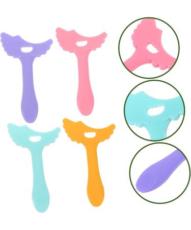 FOMIYES 4pcs Eyeliner Silicone Molds Eyeshadow Makeup Tools Mascara Drawing Aids Cosmetics Girl Miss - Buy Online on GoSupps.com