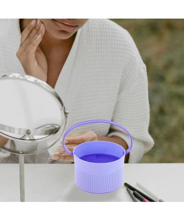 Luxshiny Silicone Makeup Brush Cleaner Bowl Ultimate Tool for Effortless Cosmetic Brush Cleaning & Storage - Buy Online on GoSupps.com