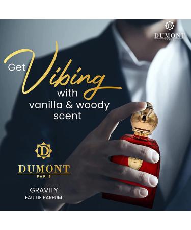 Dumont BOROUJ GRAVITY - 85ml - Unisex Perfume for Men & Women - Agarwood Vanilla Woody & Musk Fragrance - Long Lasting Cologne Mist & Body Spray - for Him & Her Oriental 2.87 Fl Oz (Pack of 1) - Buy Online on GoSupps.com