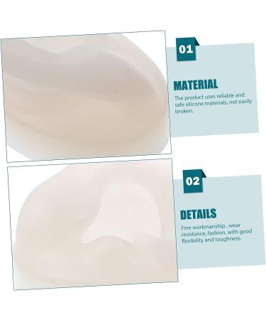 Silicone Human Ear Model for Puncture Training Practice - Transparent 2 6X4.5CM - Buy Online on GoSupps.com