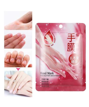 Hand Mask | Shea Butter Moisturizing Gloves for Skin Care | Smoothing & Peeling Treatment - International Shipping - Buy Online on GoSupps.com