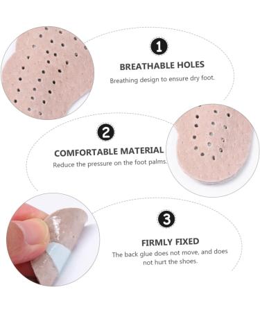 Buy Healvian 4 Pairs Leather Forefoot Pads | Comfortable Half Insert Cushions for Women s High Heels & Boots - Buy Online on GoSupps.com