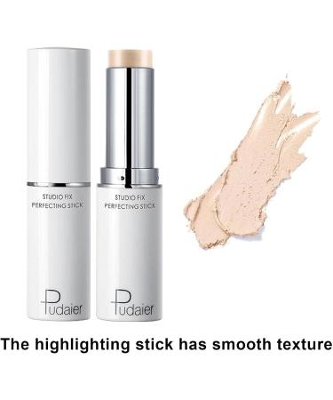 Highlighting Stick Face Concealer Foundation Cream Makeup Concealer Contouring Sticks for Dark Pimples Marks Body Face Brightens & Shades Make Up Foundation Cream 1 Nicything - Buy Online on GoSupps.com