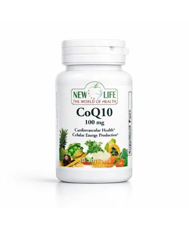 New Life Coenzyme Q10 Cardiovascular Health 30 Veg Capsules